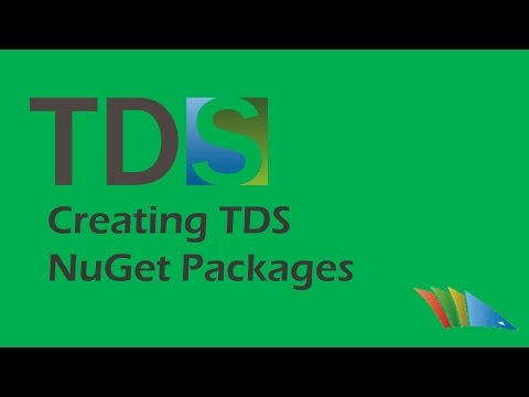Add the TDS build components using a NuGet package allowing for easily building TDS projects on cloud build servers
